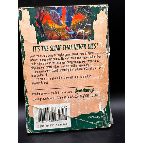 Goosebumps R.L. Stine Lot 5 Books #16 #18 #20 #22 #29 Horrorland Monster Blood - Picture 15 of 16